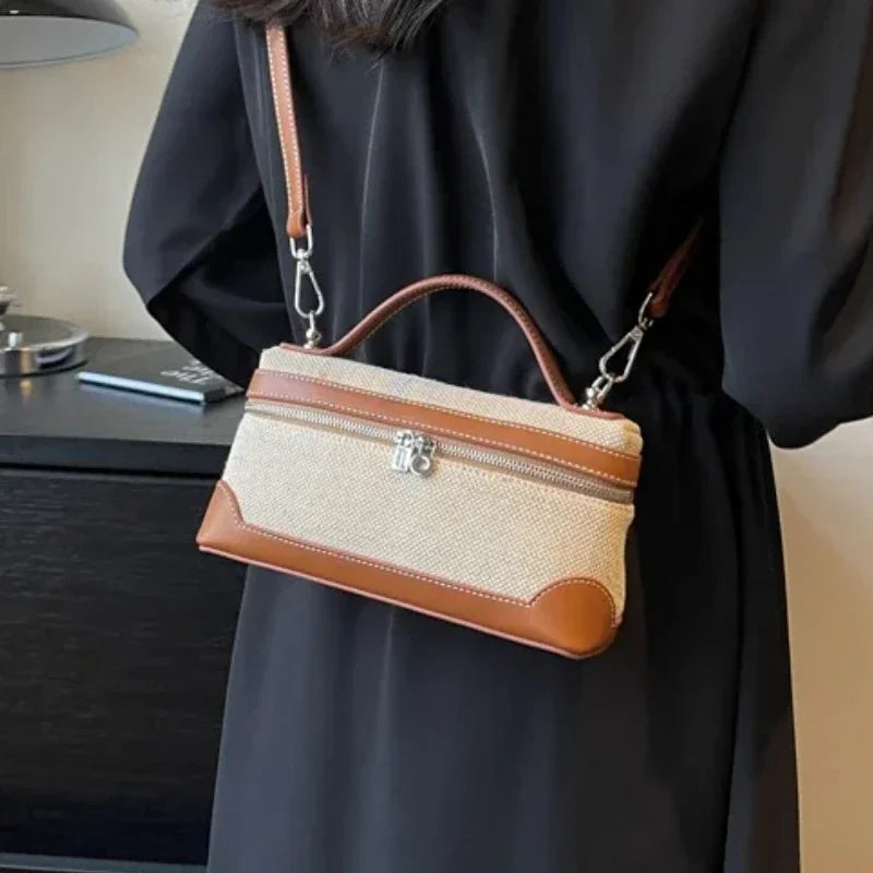 Sac à Main en Toile pour Femme Avec une Bandoulière